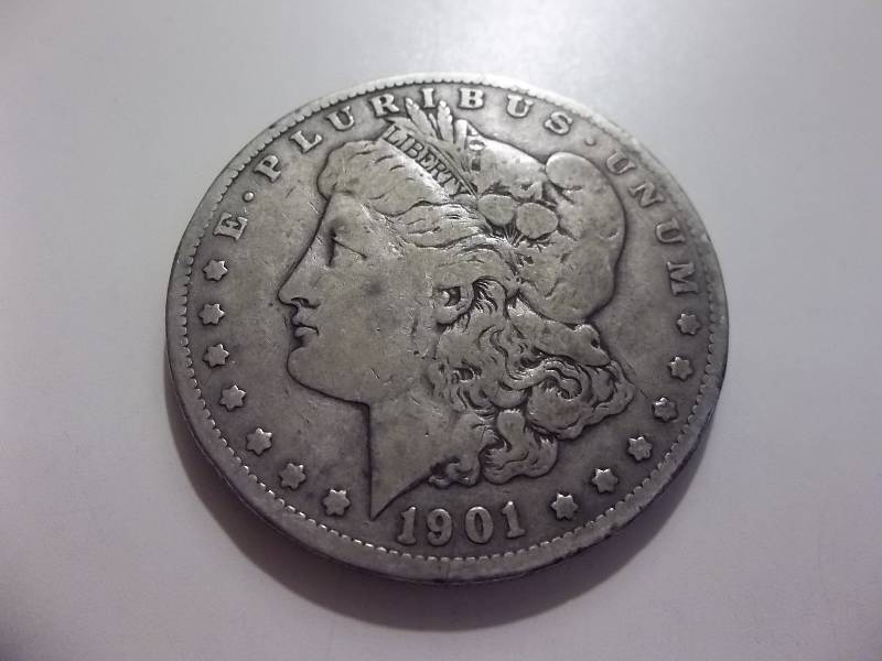 1901 S Morgan Silver Dollar