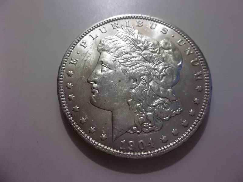 1904 O Morgan Silver Dollar Very High Grade MS