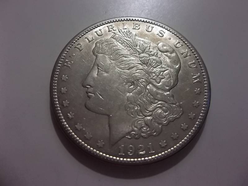 1921 S Morgan Silver Dollar Very High Grade MS