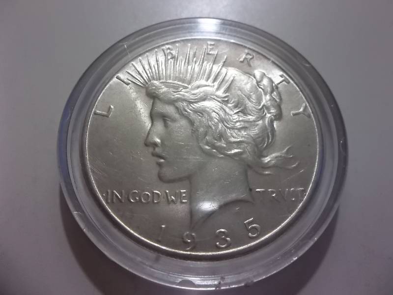 1935  Peace Silver Dollar High Grade MS