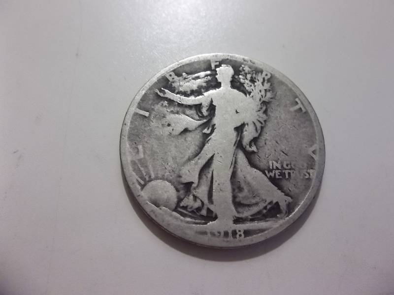 1918 S  Walker Half Dollar