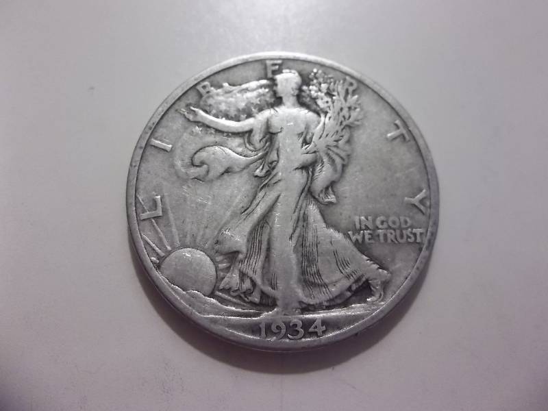 1934 S Walker Half Dollar Better Grade