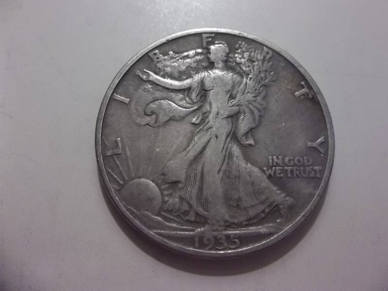 1935 D Walker Half Dollar Better Grade