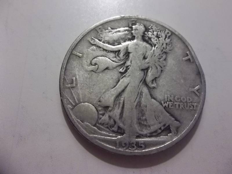1935 S Walker Half Dollar Better Grade