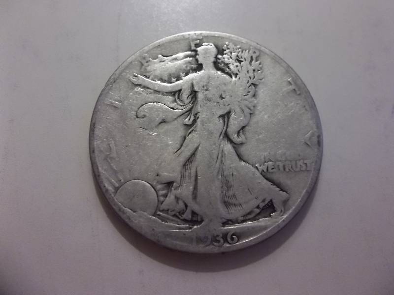 1936 D Walker Half Dollar