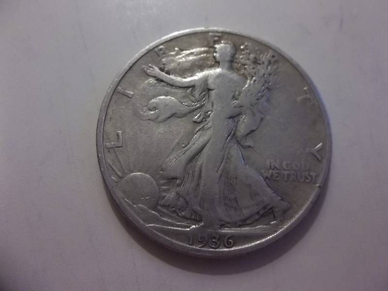 1936 S Walker Half Dollar Better Grade