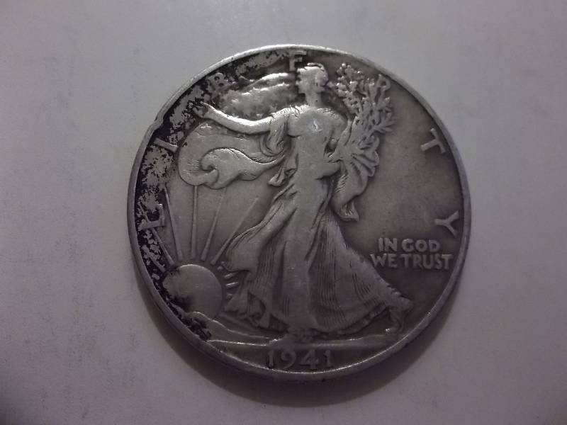 1941 D Walker Half Dollar High Grade XF