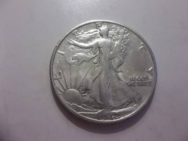 1942 S Walker Half Dollar Better Grade XF