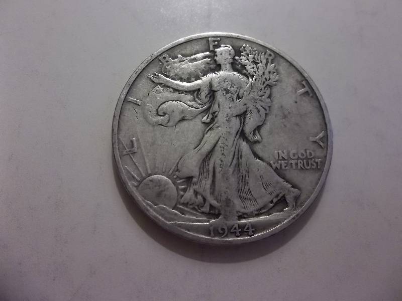 1944 S Walker Half Dollar Better Grade