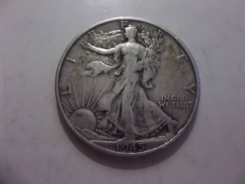 1945 S  Walker Half Dollar Higher Grade