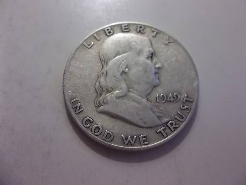 1949 D Franklin Half Dollar Better  Grade