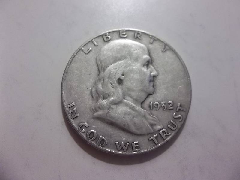 1952 D Franklin Half Dollar Better Grade