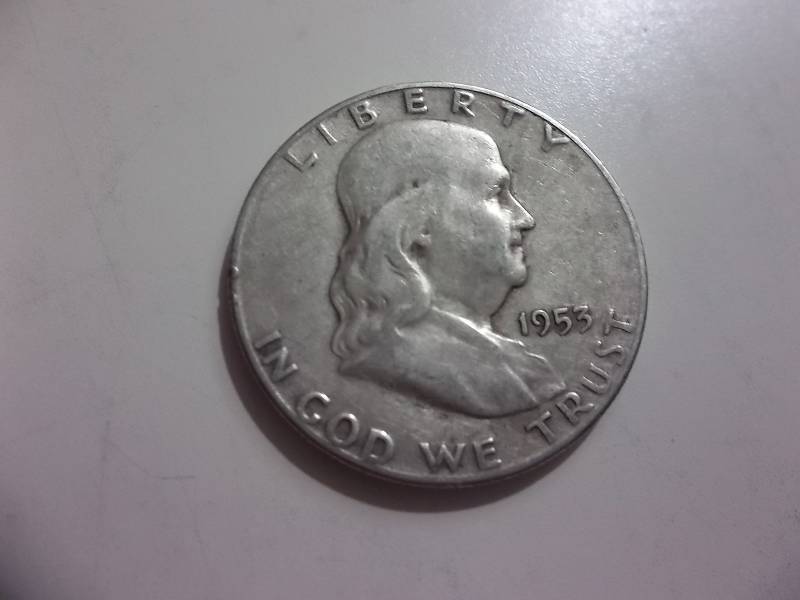 1953 S Franklin Half Dollar Better Date