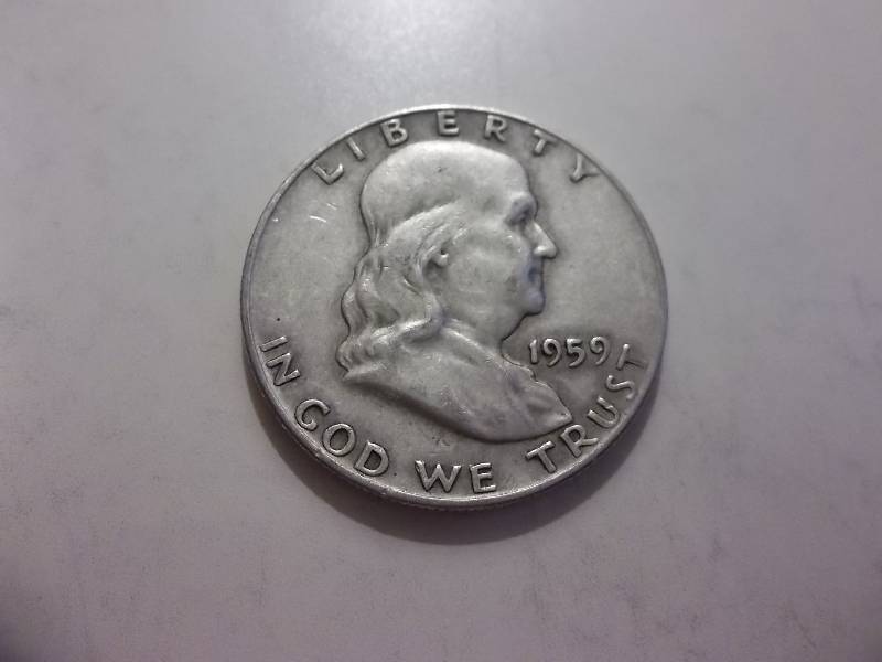1959  Franklin Half Dollar High Grade