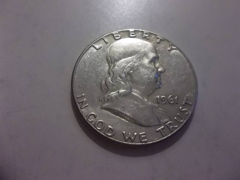 1961  Franklin Half Dollar High Grade