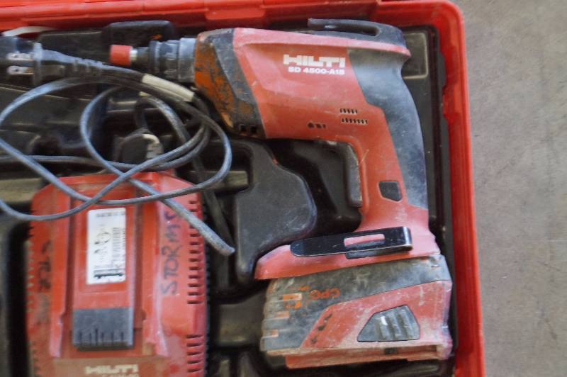 lot 22 image: Hilti Cordless Drywall Screwdriver