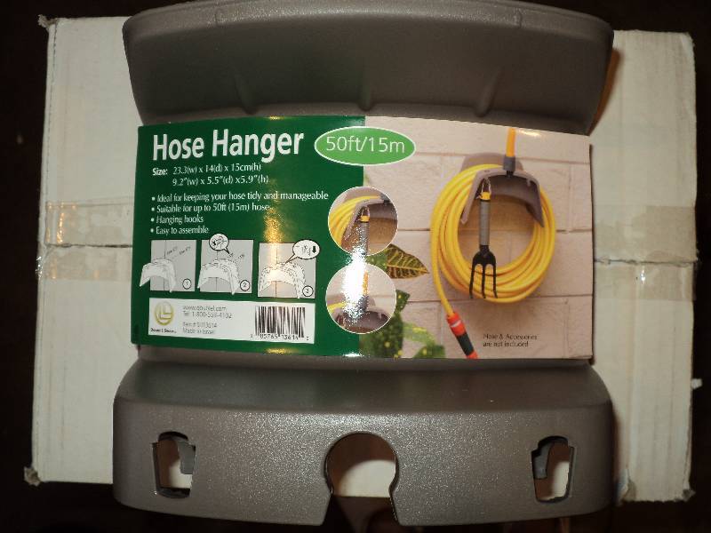 lot 13 image: box of hose hangers, 48 per box...