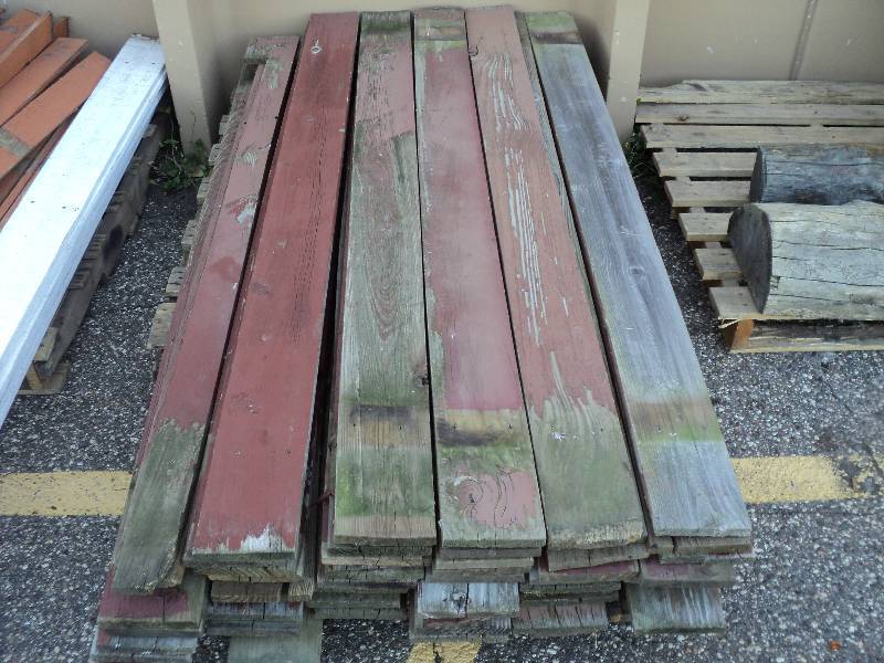 lot 28 image: 55 boards 5 78inx34inx6ft...
