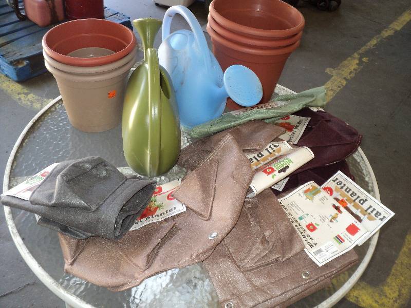 lot 88 image: 2 boxes of misc. garden supplies...