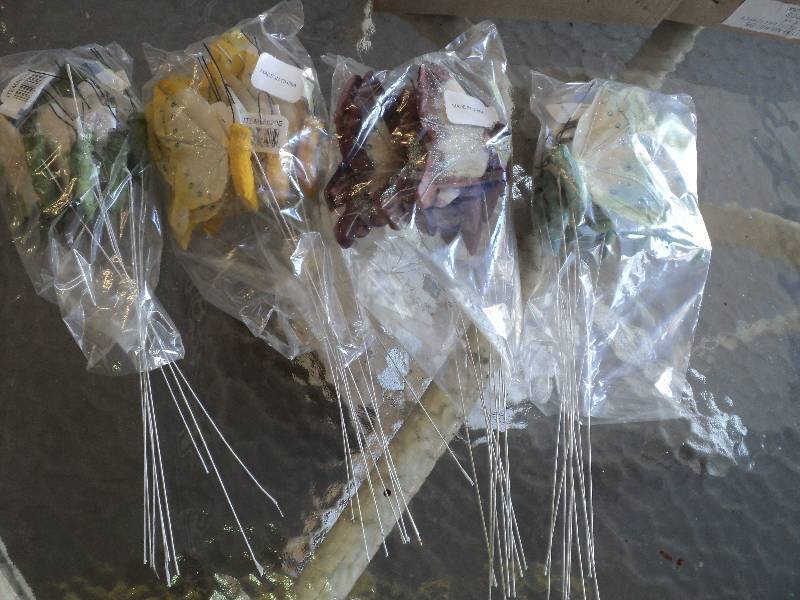 lot 99 image: box of 36 butterfly picks...