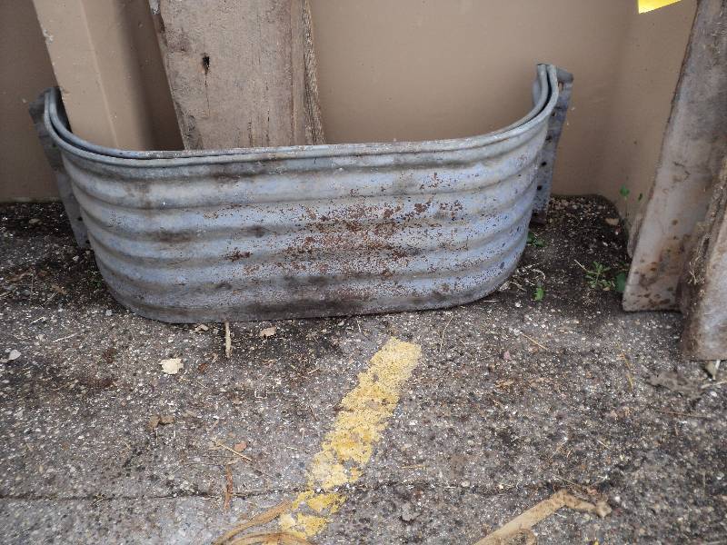 lot 44 image: 2 metal window wells, 42inx17in...
