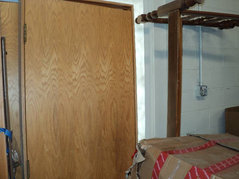lot 101 image: 2 doors with frames, 28inx80in...
