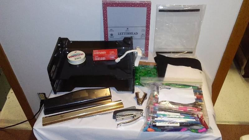 lot 66 image: Large Office Supply Lot  see pictures