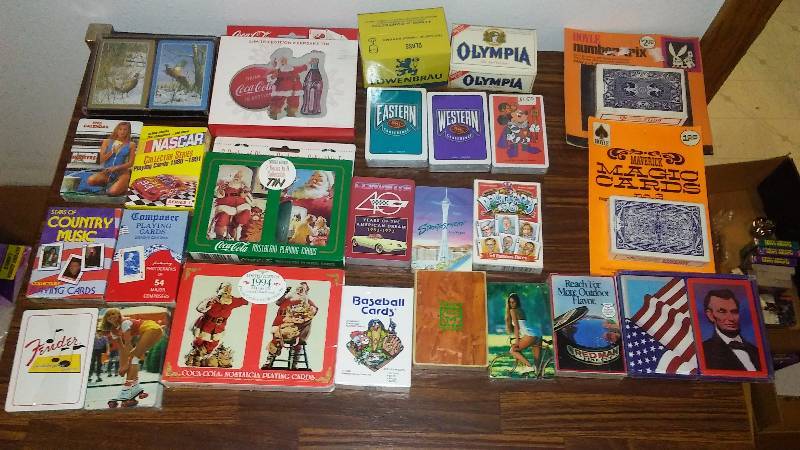 lot 110 image: Playing Cards Variety (30) Thirty complete sets new in package