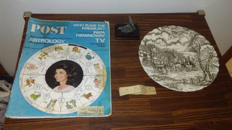 lot 161 image: Vintage Metal Bird, Post Magazine 1966
