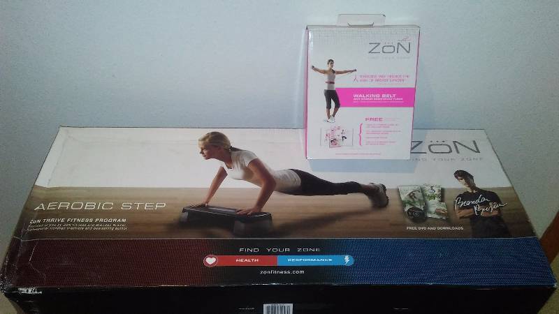 lot 166 image: Zon Aerobic Step and Walking Belt