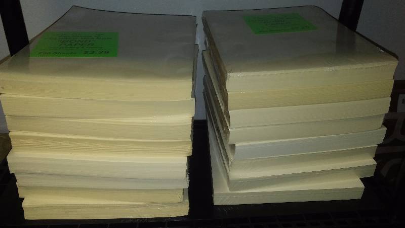 lot 167 image: CopyResume Paper, 20 lb. Bond, (16 pkgs.) 250 sheets per package