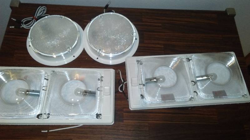 lot 196 image: Utility Lights Clear interior pre-wired (4)