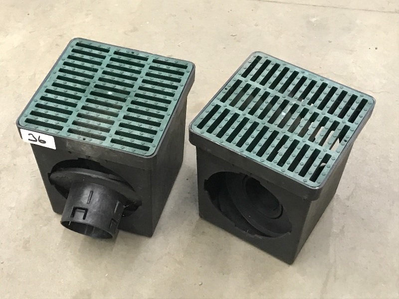 lot 36 image: (2) 10x10 Catch Basins ...