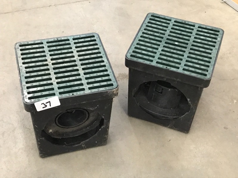 lot 37 image: (2) 10x10 Catch Basins ...