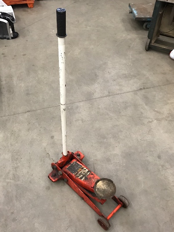 lot 56 image: 2-Ton Rolling Service Jack, Works ...