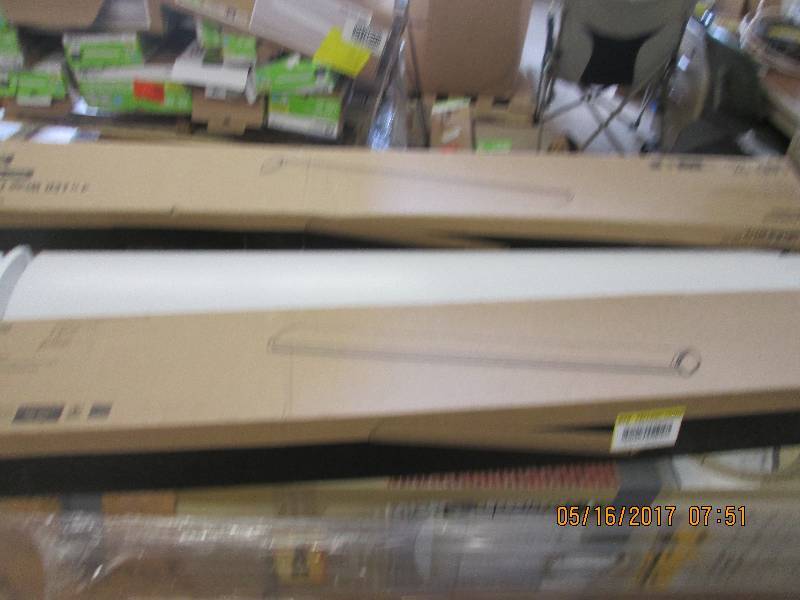 2 commercial electric 4 foot LED  w...