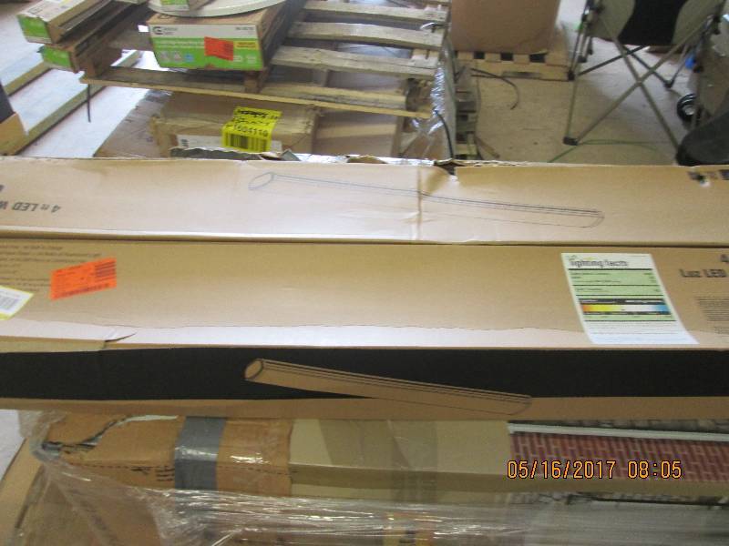 2 commercial electric 4 foot LED  w...