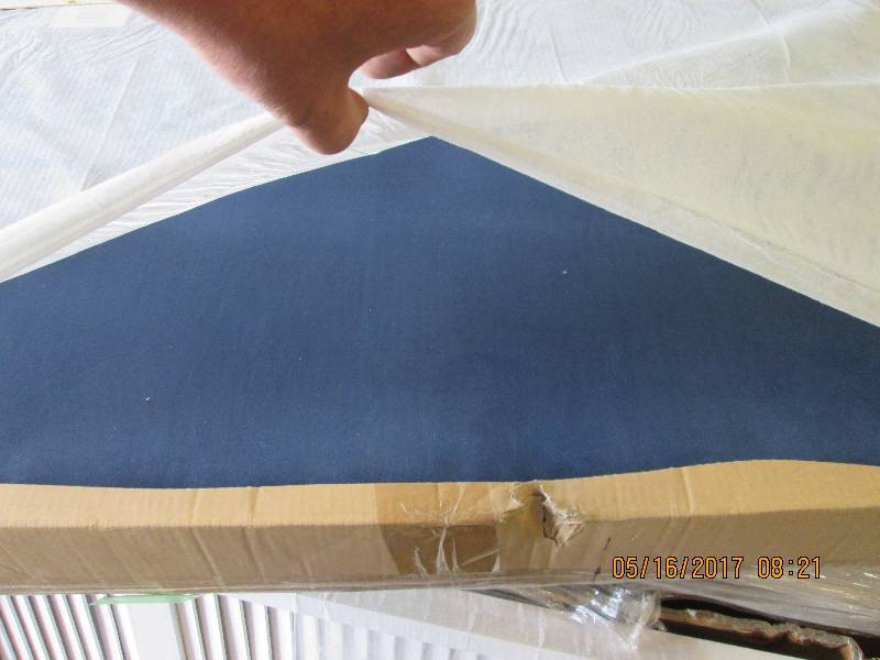 cory navy full headboard new ...