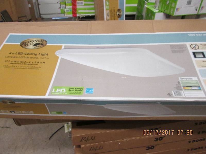 hampton bay 4 foot LED ceiling ligh...