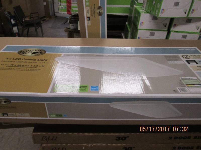 hampton bay 4 foot LED ceiling ligh...