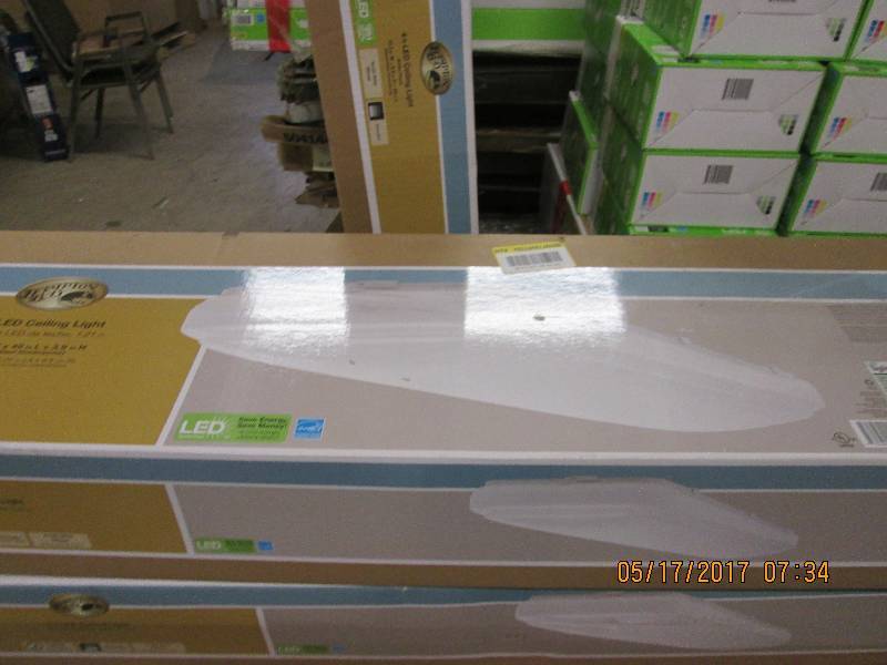 hampton bay 4 foot LED ceiling ligh...