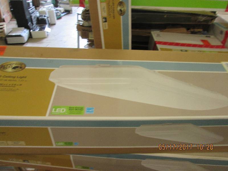 hampton bay 4 foot LED ceiling ligh...