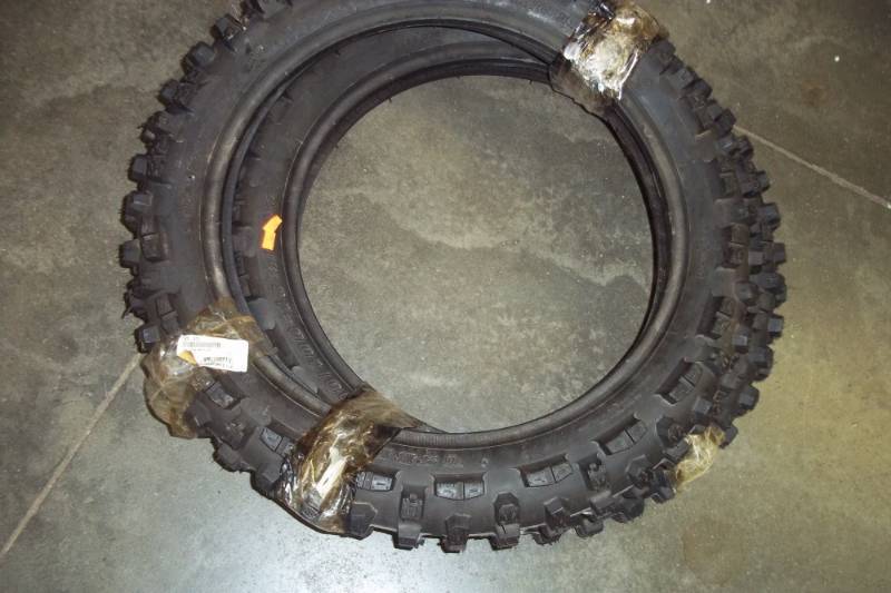 Pair of off Road dirt bike tires 90100-16