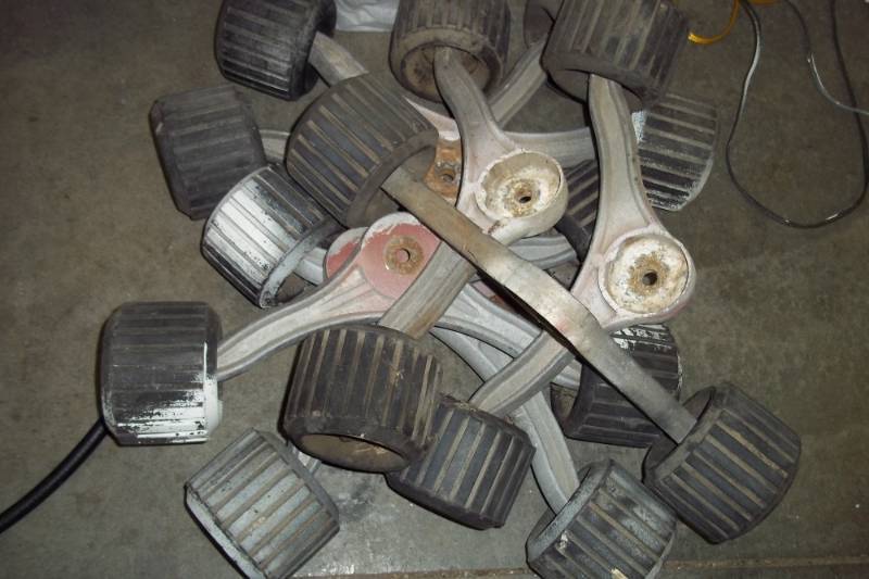 8 Boat Trailer Roller pairs