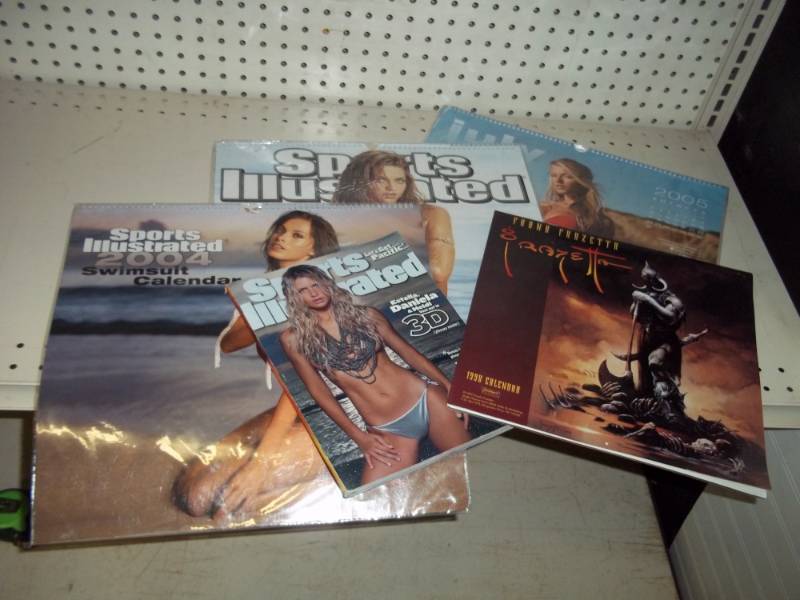 Unopened Sports Illustrated Calendars
