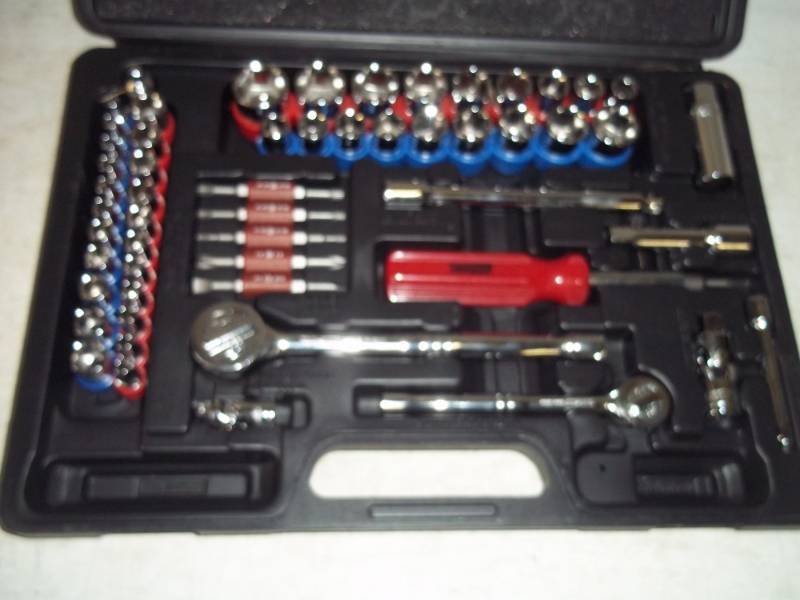 Socket set with Case