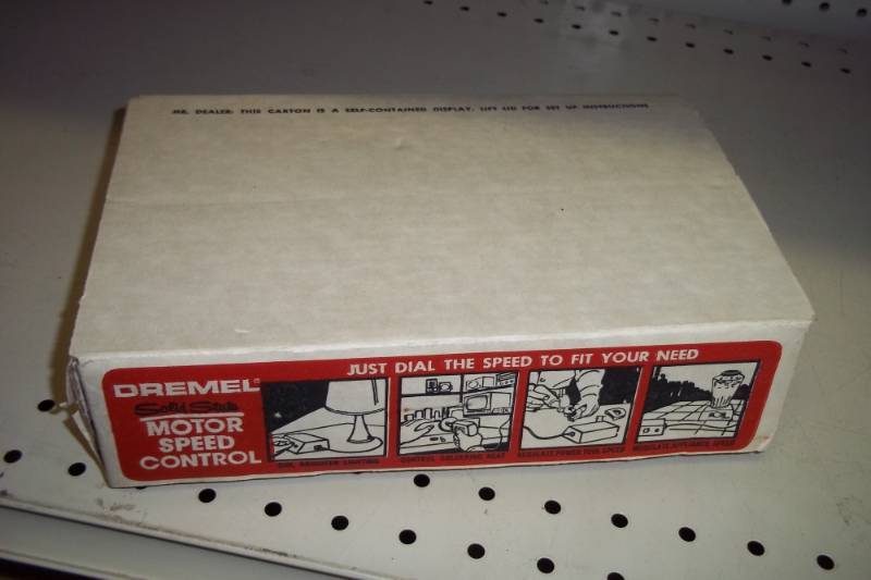 Dremel Motor Speed Control