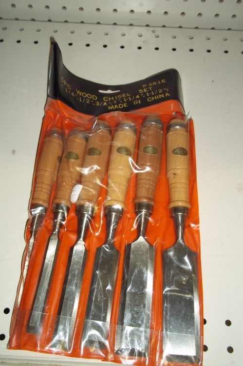 6 piece Wood Chisel Set
