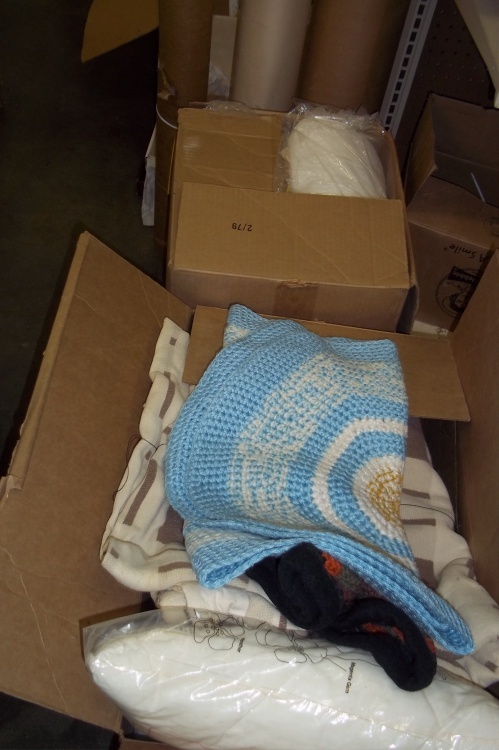 Rugs, pillow stuffing, Shipping paper, Dolls and Barbies
