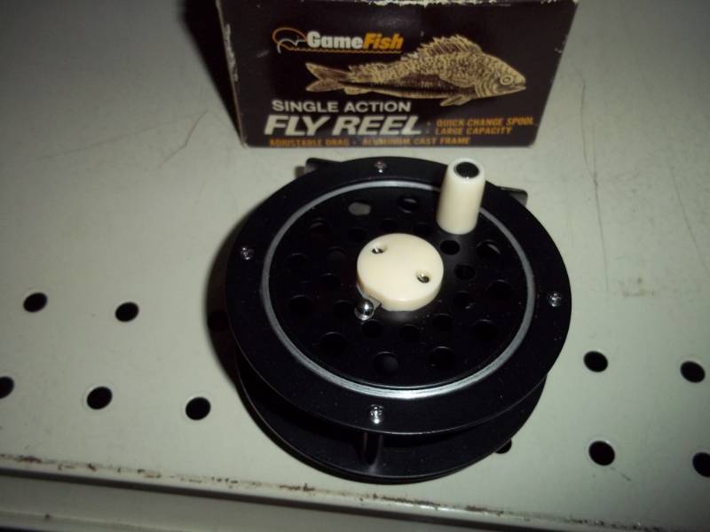 GameFish Single action Fly Reel with box